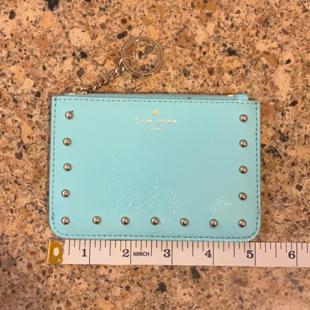 Lovely blue/green small wallet